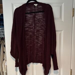 Women's Burgundy Sweater